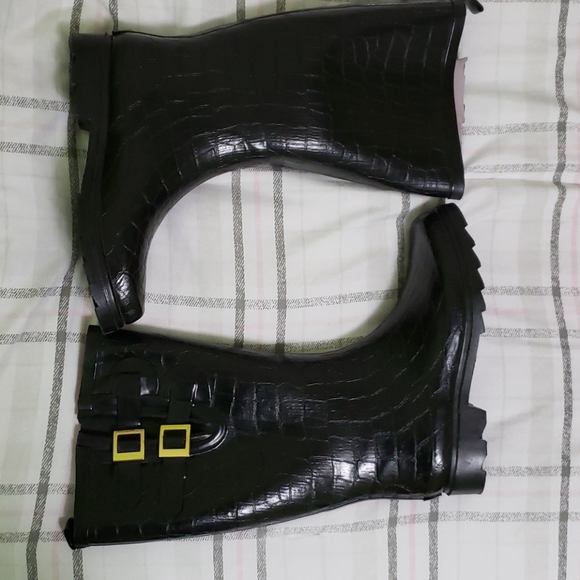 H&M Shoes - Black Rain Boots